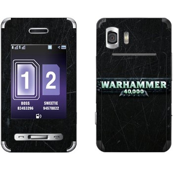   «Warhammer 40000»   Samsung D980 Duos