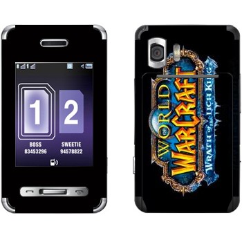   «World of Warcraft : Wrath of the Lich King »   Samsung D980 Duos