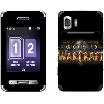   «World of Warcraft »   Samsung D980 Duos