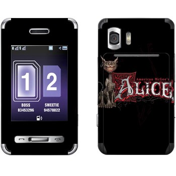   «  - American McGees Alice»   Samsung D980 Duos