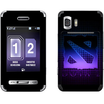   «Dota violet logo»   Samsung D980 Duos