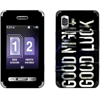   «Dying Light black logo»   Samsung D980 Duos