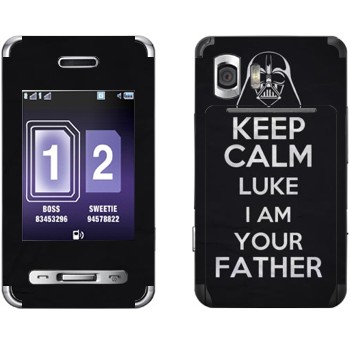   «Keep Calm Luke I am you father»   Samsung D980 Duos