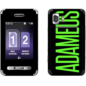   «Adameus»   Samsung D980 Duos