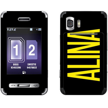   «Alina»   Samsung D980 Duos