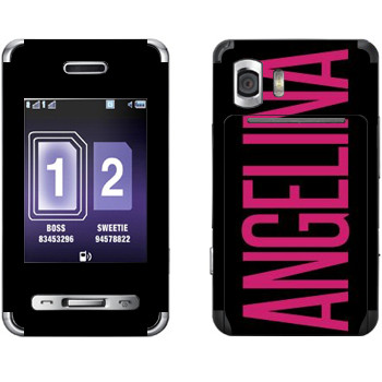   «Angelina»   Samsung D980 Duos