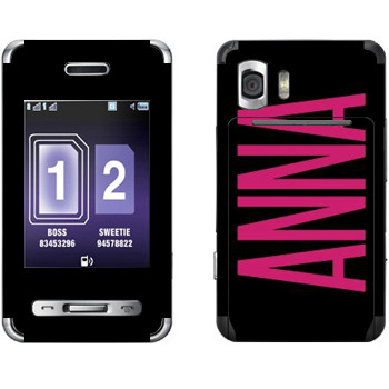   «Anna»   Samsung D980 Duos