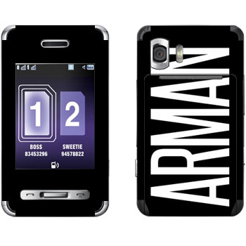   «Arman»   Samsung D980 Duos