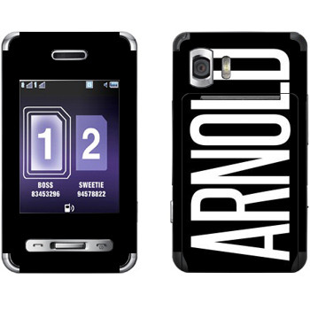   «Arnold»   Samsung D980 Duos
