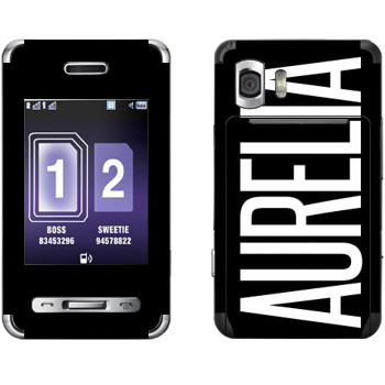   «Aurelia»   Samsung D980 Duos