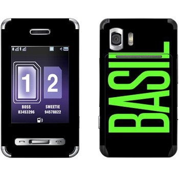   «Basil»   Samsung D980 Duos