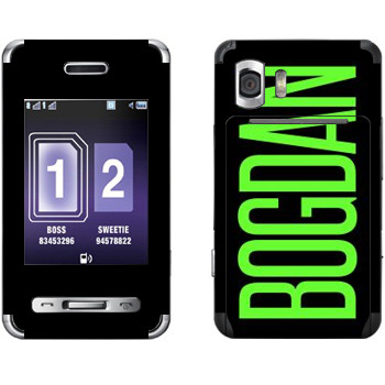   «Bogdan»   Samsung D980 Duos