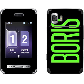   «Boris»   Samsung D980 Duos