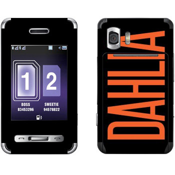   «Dahlia»   Samsung D980 Duos