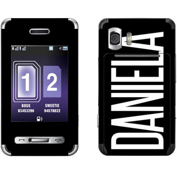   «Daniela»   Samsung D980 Duos