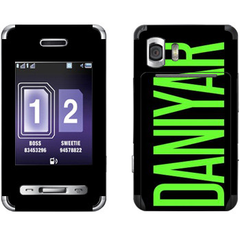   «Daniyar»   Samsung D980 Duos