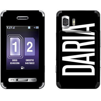   «Daria»   Samsung D980 Duos