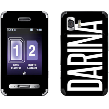   «Darina»   Samsung D980 Duos
