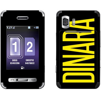   «Dinara»   Samsung D980 Duos