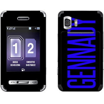   «Gennady»   Samsung D980 Duos