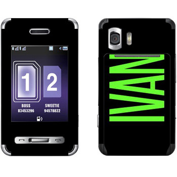   «Ivan»   Samsung D980 Duos