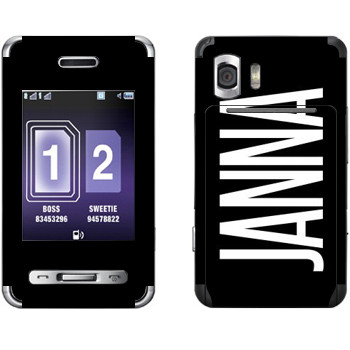   «Janna»   Samsung D980 Duos