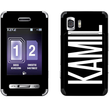   «Kamil»   Samsung D980 Duos