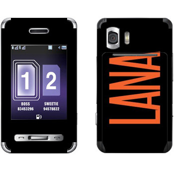   «Lana»   Samsung D980 Duos