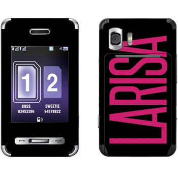   «Larisa»   Samsung D980 Duos