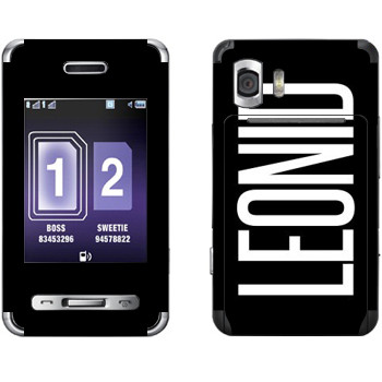   «Leonid»   Samsung D980 Duos