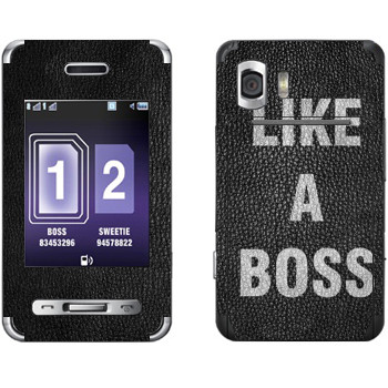   « Like A Boss»   Samsung D980 Duos