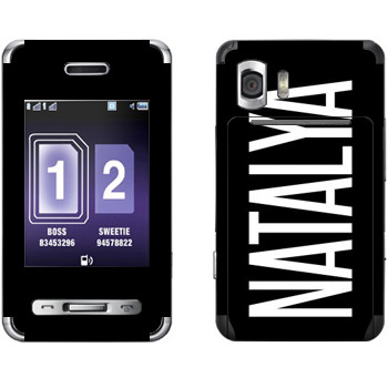   «Natalya»   Samsung D980 Duos