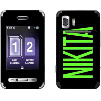   «Nikita»   Samsung D980 Duos