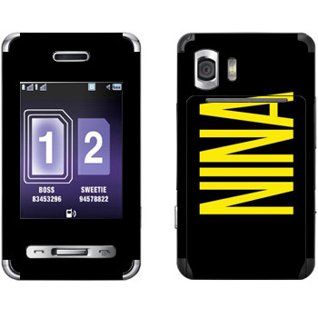   «Nina»   Samsung D980 Duos
