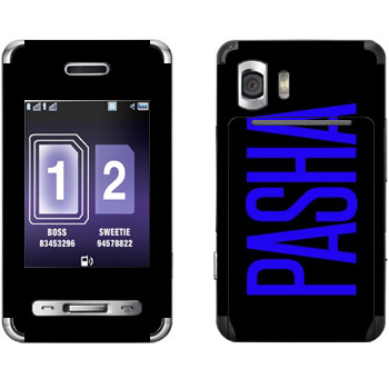   «Pasha»   Samsung D980 Duos