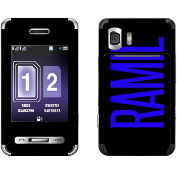   «Ramil»   Samsung D980 Duos