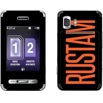   «Rustam»   Samsung D980 Duos