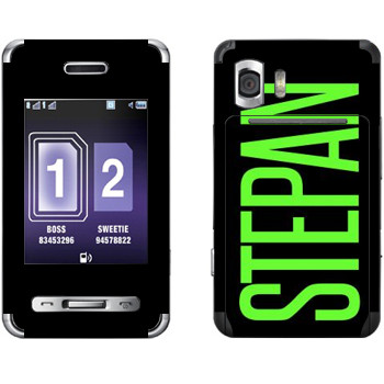   «Stepan»   Samsung D980 Duos