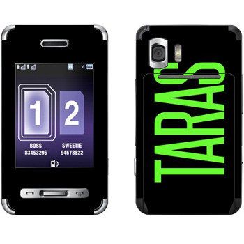  «Taras»   Samsung D980 Duos