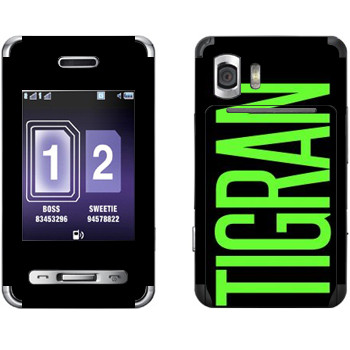   «Tigran»   Samsung D980 Duos