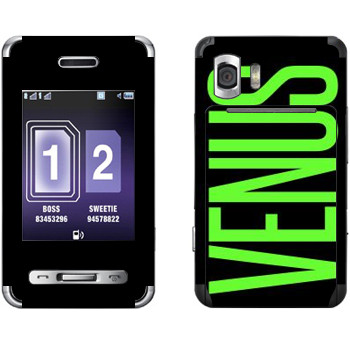   «Venus»   Samsung D980 Duos