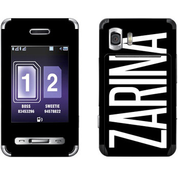   «Zarina»   Samsung D980 Duos