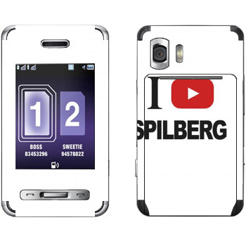   «I love Spilberg»   Samsung D980 Duos