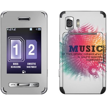   « Music   »   Samsung D980 Duos