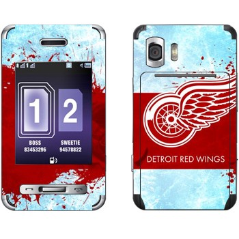   «Detroit red wings»   Samsung D980 Duos