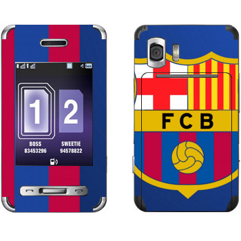   «Barcelona Logo»   Samsung D980 Duos