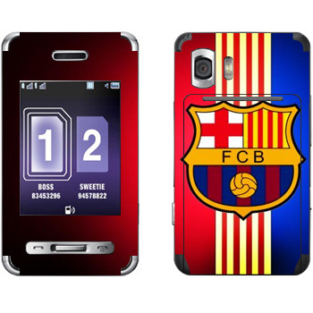   «Barcelona stripes»   Samsung D980 Duos