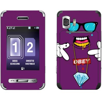   «OBEY - SWAG»   Samsung D980 Duos