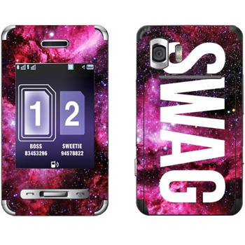   « SWAG»   Samsung D980 Duos