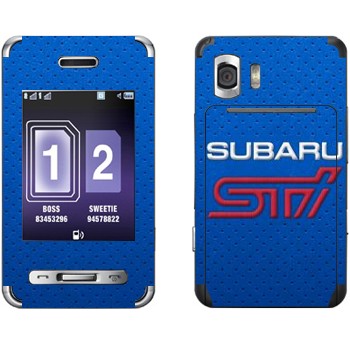   « Subaru STI»   Samsung D980 Duos